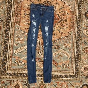 Hollister Destroyed Jeans Size 0L